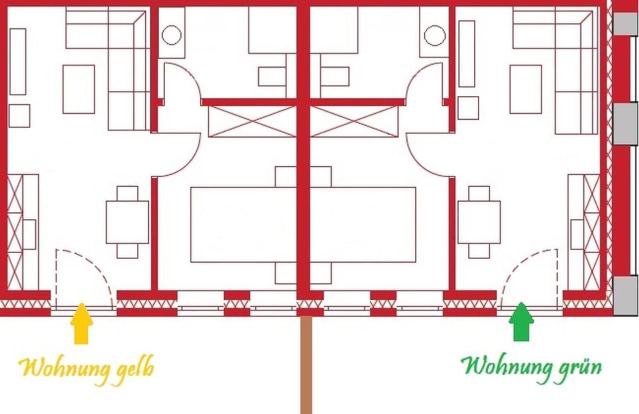 Ferienwohnungen Unter Den Eichen شتاده المظهر الخارجي الصورة